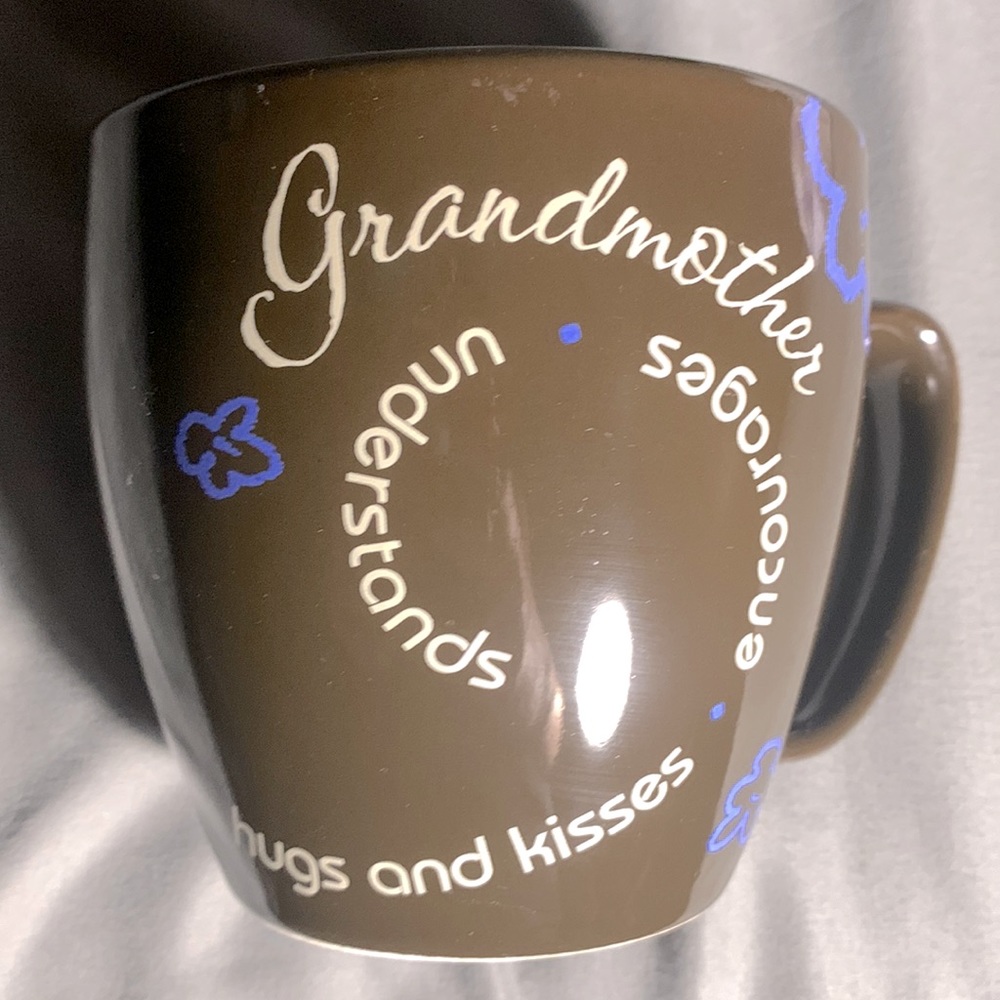 Grandmother Life Is A Circle Brown Coffee Cup Mug Made by Carson